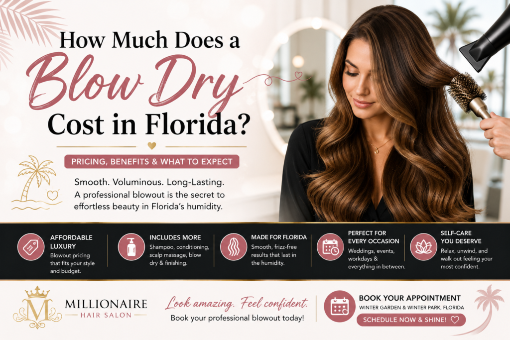 Blow Dry Cost in Florida Why Choose a Professional Blowout
