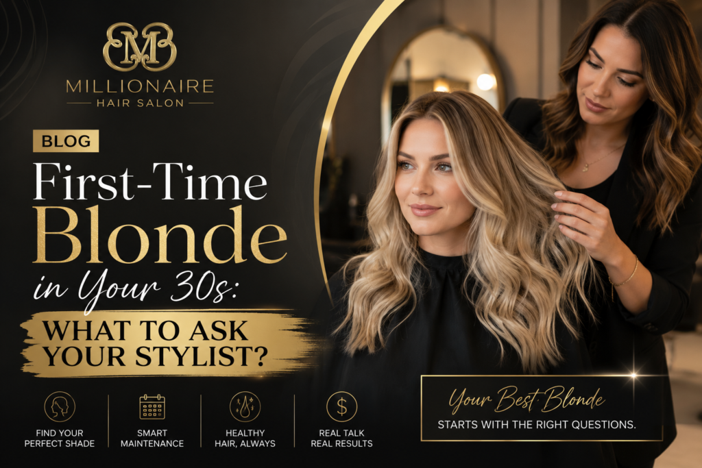 First-Time Blonde in Your 30s Expert Stylist Tips
