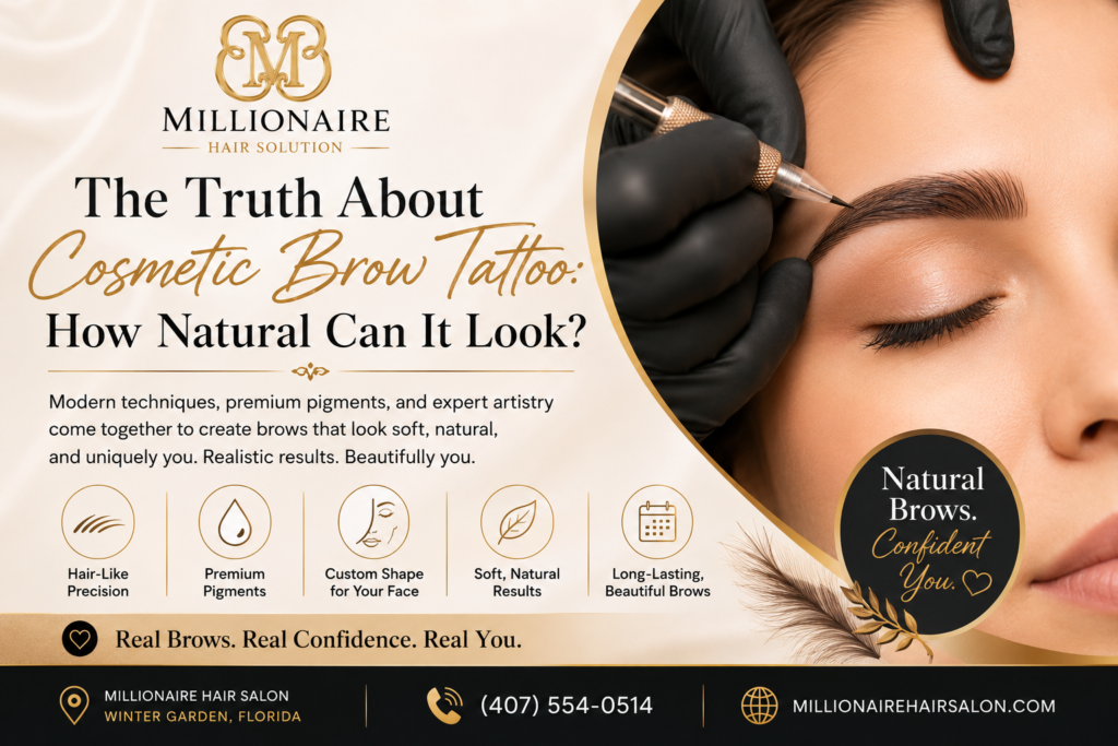 The Truth About Cosmetic Brow Tattoo How Natural Can It Look