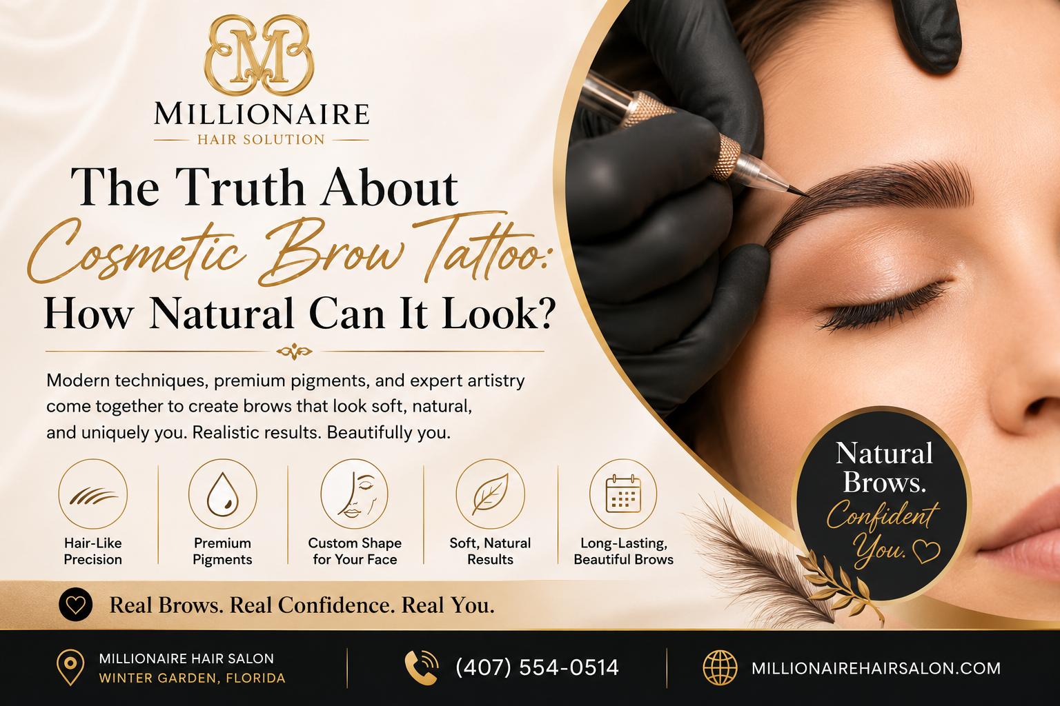 The Truth About Cosmetic Brow Tattoo How Natural Can It Look